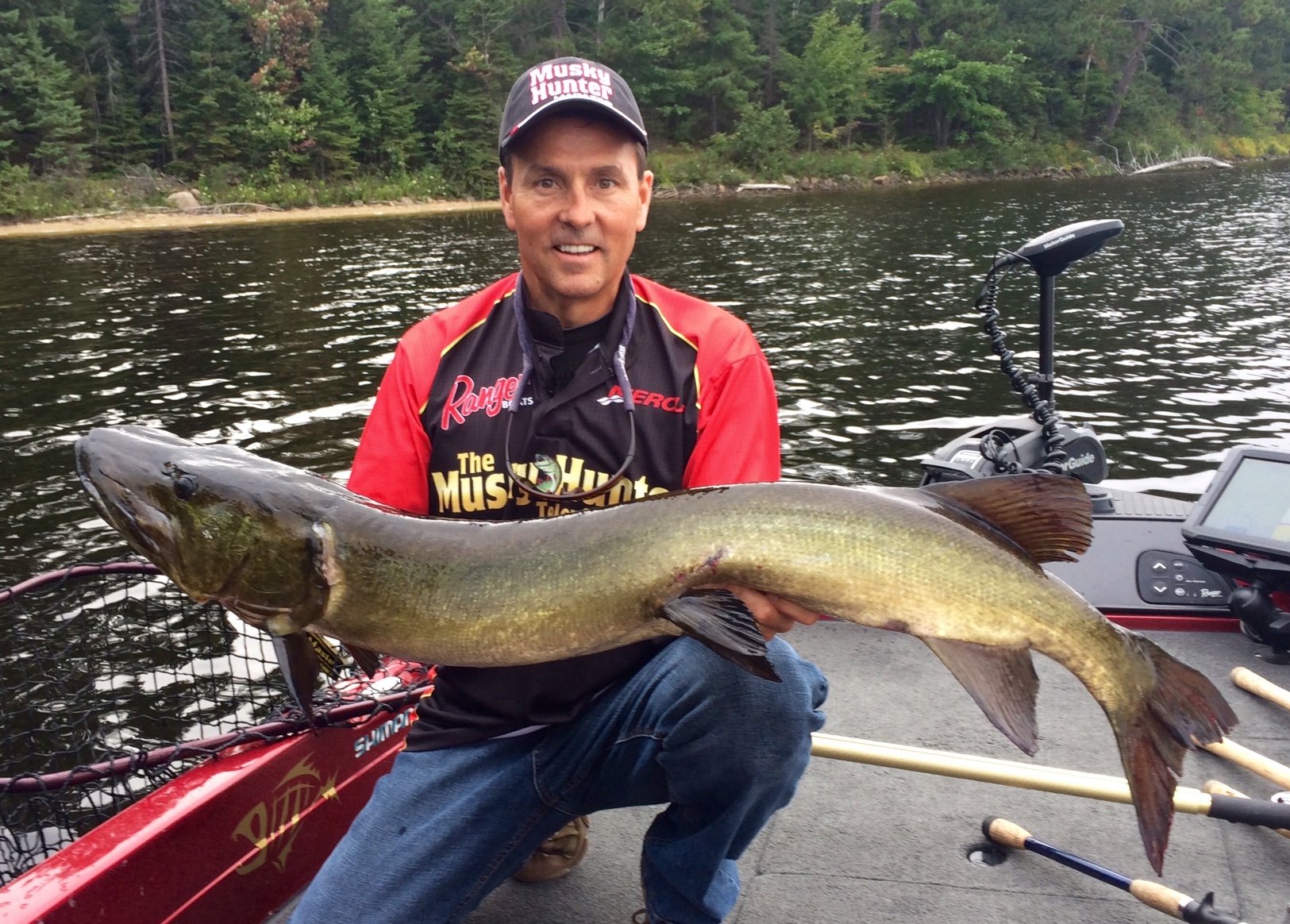 New River musky hunter